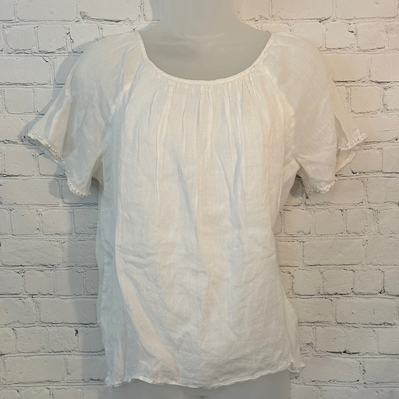 Zara Tops - Zara Basic Women's White Blouse